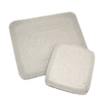 Bandejas de Cartón Gris Rectangulares - Imagen 2